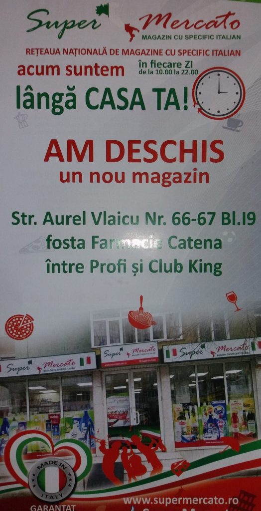 supermercato magazin italian arad